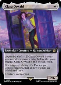 Clara Oswald (Extended Art) (Surge Foil)