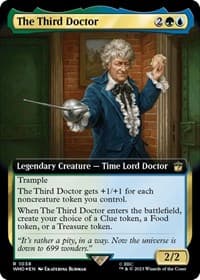 The Third Doctor (Extended Art) (Surge Foil)