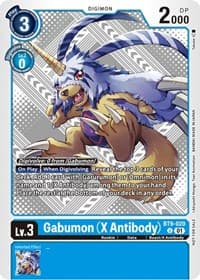 Gabumon (X Antibody) (Starter Deck 15 & 16 Pre-Release)