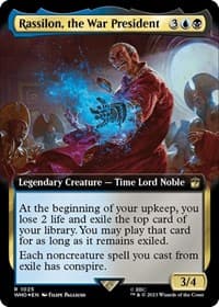 Rassilon, the War President (Extended Art) (Surge Foil)
