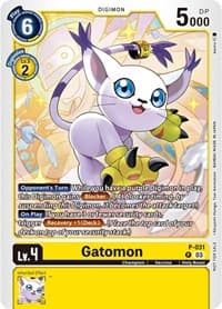 Gatomon - P-031 (Blast Ace Pre-Release)