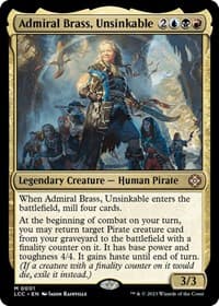 Admiral Brass, Unsinkable