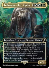 Indominus Rex, Alpha (Borderless) (Emblem)