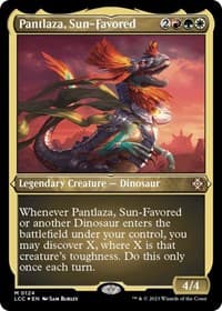 Pantlaza, Sun-Favored (Display Commander) - Thick Stock