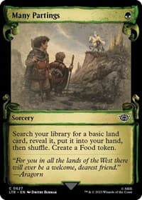 Many Partings (Showcase Scrolls)