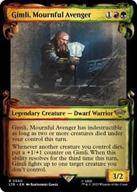 Gimli, Mournful Avenger (Showcase Scrolls)