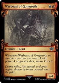 Warbeast of Gorgoroth (Showcase Scrolls)