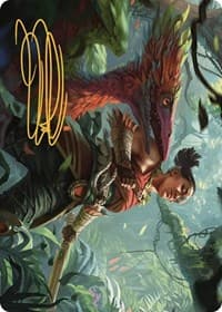 Wayta, Trainer Prodigy Art Card (Gold-Stamped Signature)