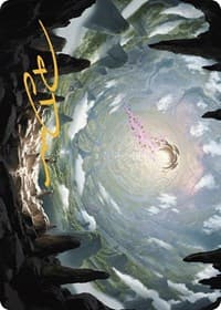 The Core Art Card (Gold-Stamped Signature)