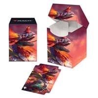 The Lost Caverns of Ixalan Pantlaza, Sun-Favored 100+ Deck Box for Magic: The Gathering