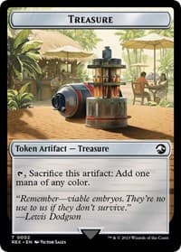 Treasure (0002) // Golem Double-Sided Token