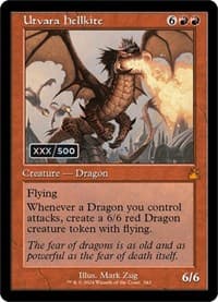 Utvara Hellkite (Retro Frame) (Serial Numbered)