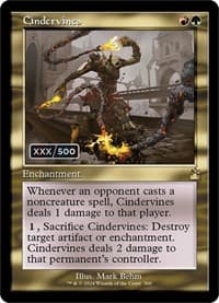 Cindervines (Retro Frame) (Serial Numbered)