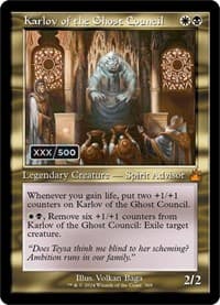 Karlov of the Ghost Council (Retro Frame) (Serial Numbered)
