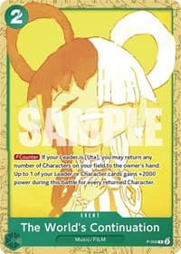 The World's Continuation (Starter Deck 11: Uta Deck Battle)