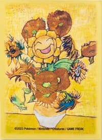 Pokémon Center × Van Gogh Museum: Sunflora Inspired by Sunflowers Card Sleeves (65 Sleeves)