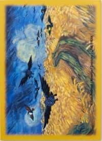 Pokémon Center × Van Gogh Museum: Corviknight Inspired by Wheatfield with Crows Card Sleeves (65 Sleeves)