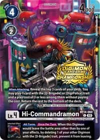 Hi-Commandramon (Championship 2023 Tamers Pack)