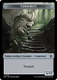 Construct // Soldier Double-Sided Token