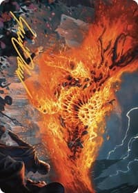 Havoc Eater Art Card (Gold-Stamped Signature)