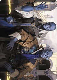 Hotshot Investigators Art Card