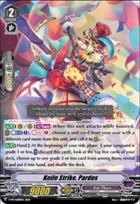 Knife Strike, Pardos