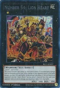 Number 54: Lion Heart (Silver)