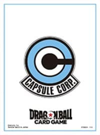 Dragon Ball Super Fusion World Card Game Official Sleeves - Capsule Corp. (64-Pack)