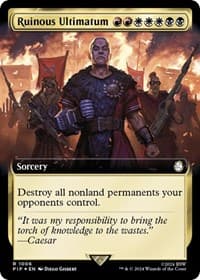 Ruinous Ultimatum (Extended Art) (Surge Foil)