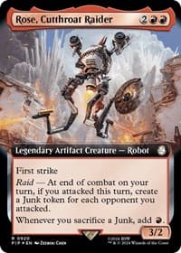 Rose, Cutthroat Raider (Extended Art) (Surge Foil)