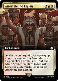 Assemble the Legion (Extended Art) (Surge Foil)