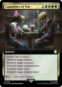 Casualties of War (Extended Art) (Surge Foil)