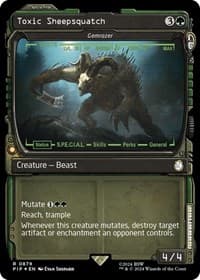 Toxic Sheepsquatch - Gemrazer (Showcase) (Surge Foil)