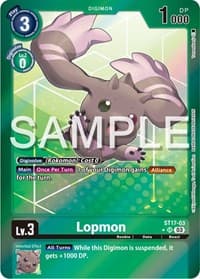 Lopmon (Advanced Deck Set Double Typhoon Secret Pack)