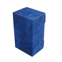 GameGenic Stronghold XL Convertible Deck Box - Blue/Orange (Holds 200+)