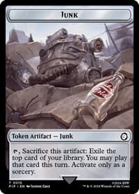 Junk // Soldier (0010) Double-Sided Token