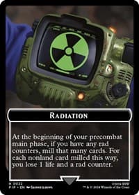 Radiation // Human Soldier Double-Sided Token