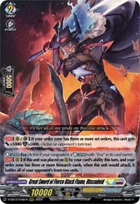 Great Sword of Fierce Black Flame, Obscudeid