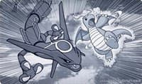 Pokemon TCG: Dragonite & Rayquaza Collide Playmat
