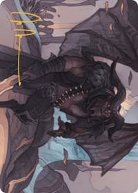 Rakdos Joins Up Art Card (Gold-Stamped Signature)