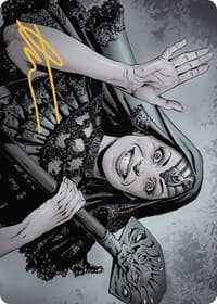 Gisa, the Hellraiser Art Card (Gold-Stamped Signature)