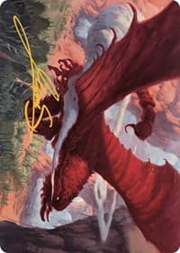 Stingerback Terror Art Card (Gold-Stamped Signature)