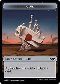 Clue // Plot Double-Sided Token