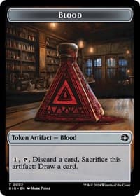 Blood // Plot Double-Sided Token