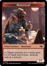 Mercenary // Varmint Double-Sided Token