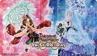 Yu-Gi-Oh! Day Game Mat: Rikka Queens Kanzashi and Teardrop (January 2022)
