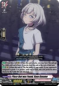 Place that was Found, Rana Kaname (EXRRR)