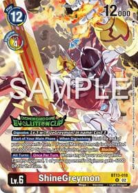 ShineGreymon - BT13-018 (2024 Evolution Cup)