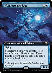 Wonderscape Sage (Extended Art) (Ripple Foil)