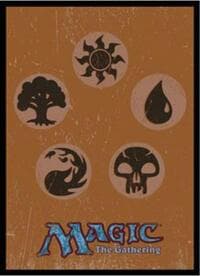 Magic MTG Players Card Sleeves - Retro Core - Mana Symbols MTGS-257 (80 - Pack)